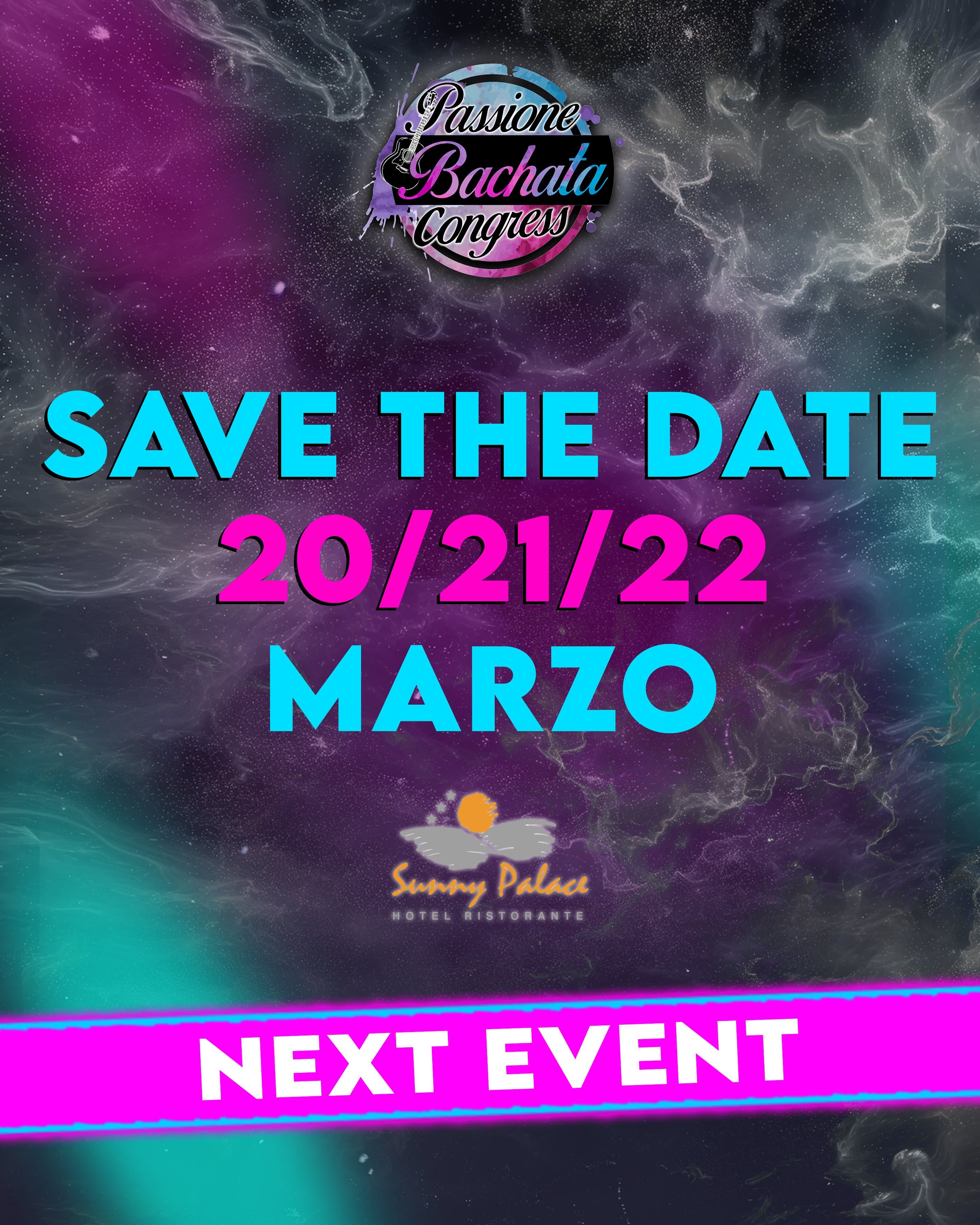 PASSIONE BACHATA CONGRESS 20/21/22 MARZO