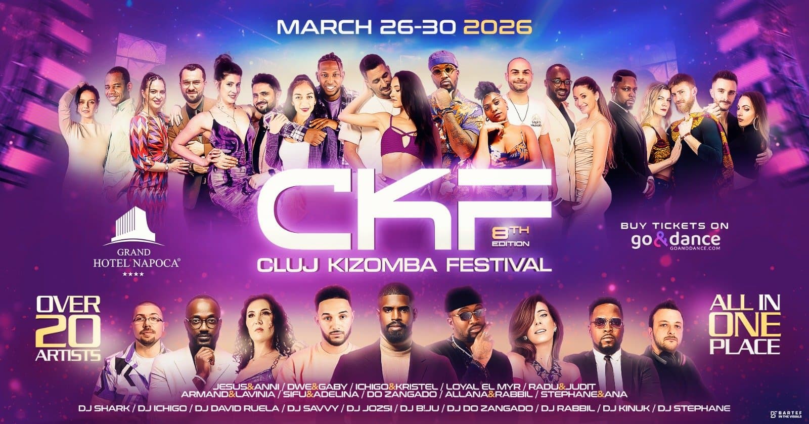 Cluj Kizomba Festival 2026 (8ª edición)