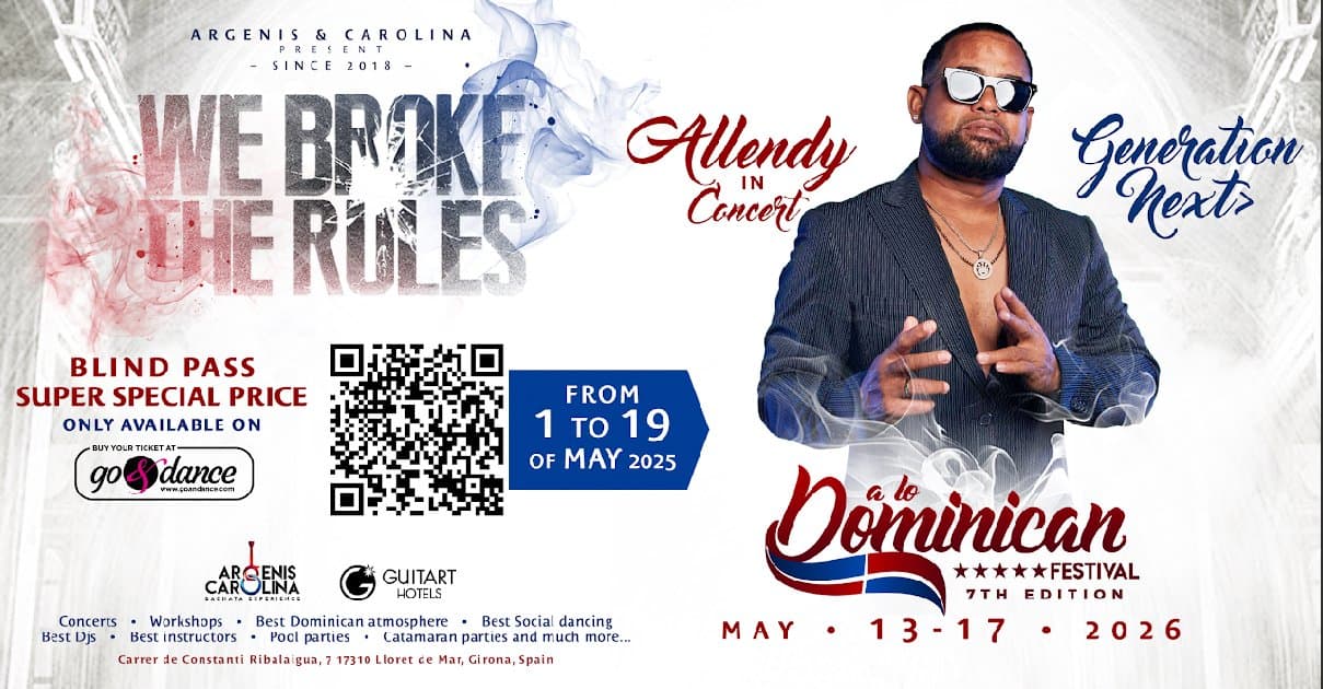 A LO DOMINICAN FESTIVAL 2026 (7ª EDICIÓN - WE BROKE THE RULES)