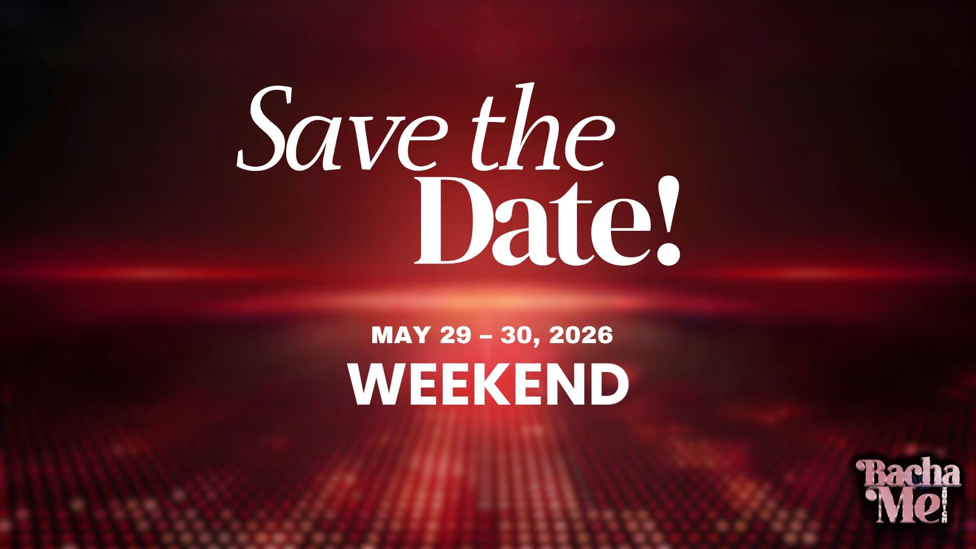 BachaMe VIII - The Golden Weekend