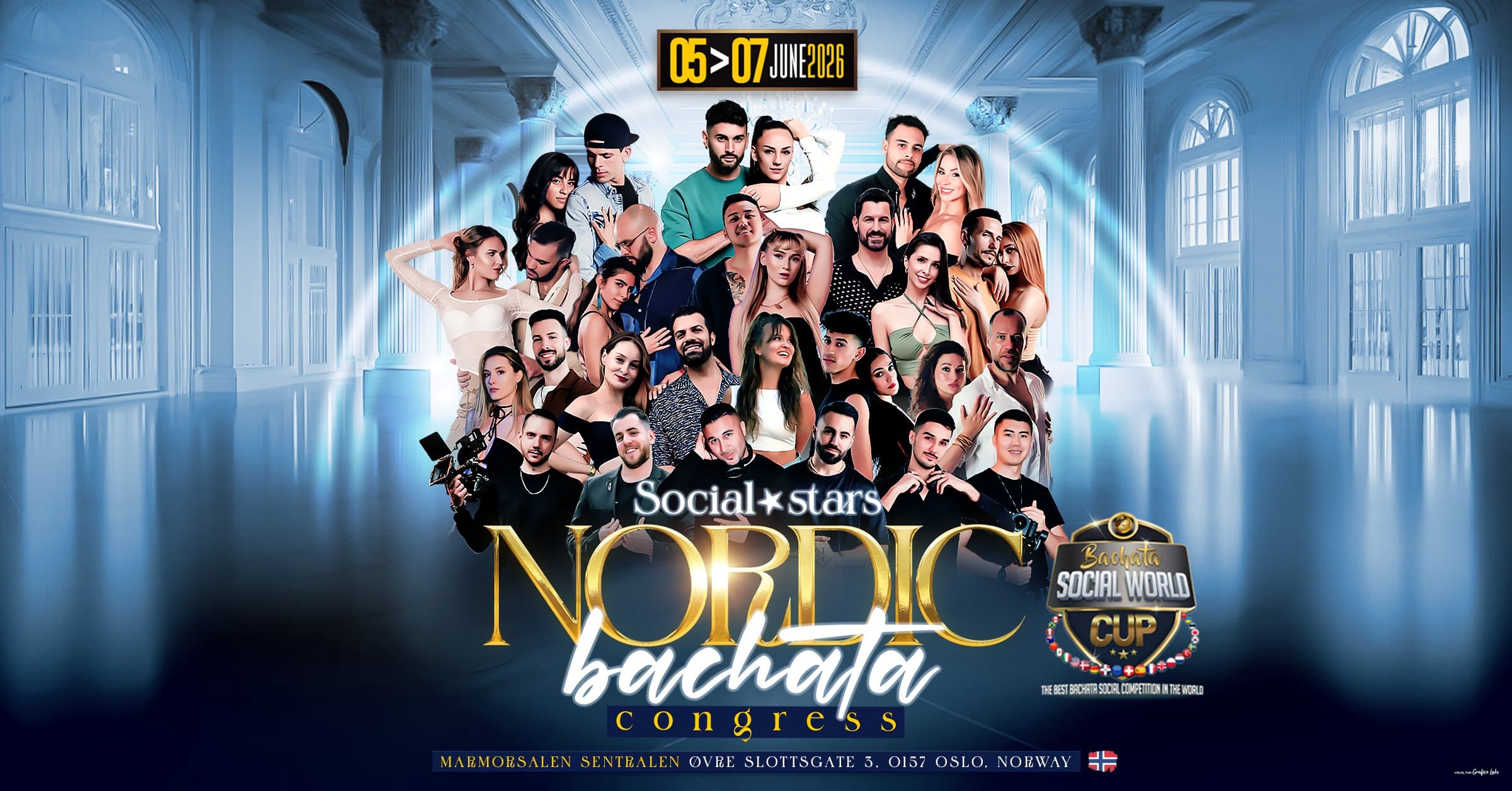 Nordic Bachata Congress 2026 - Social Stars