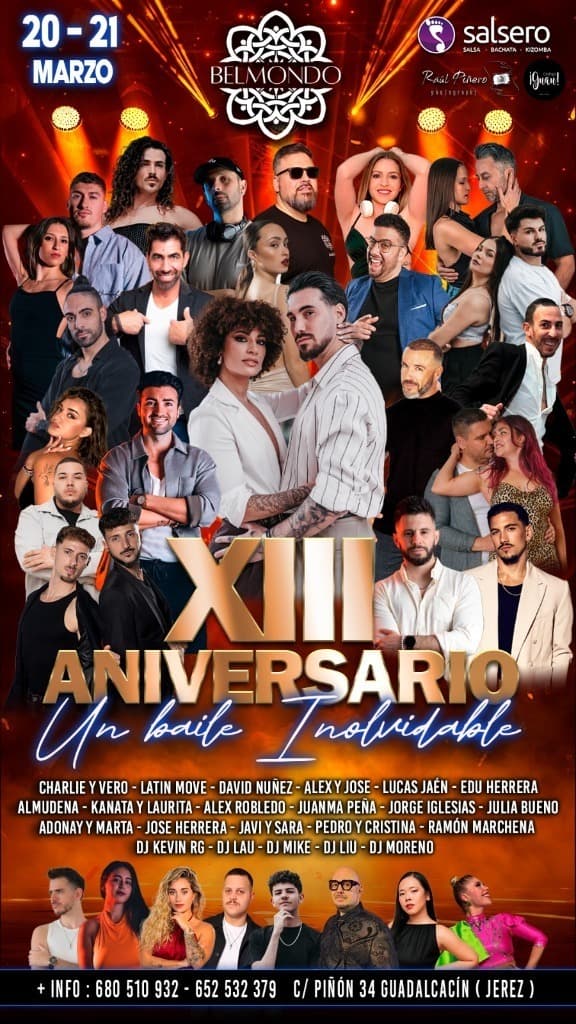 XIII ANIVERSARIO BELMONDO - Un baile inolvidable