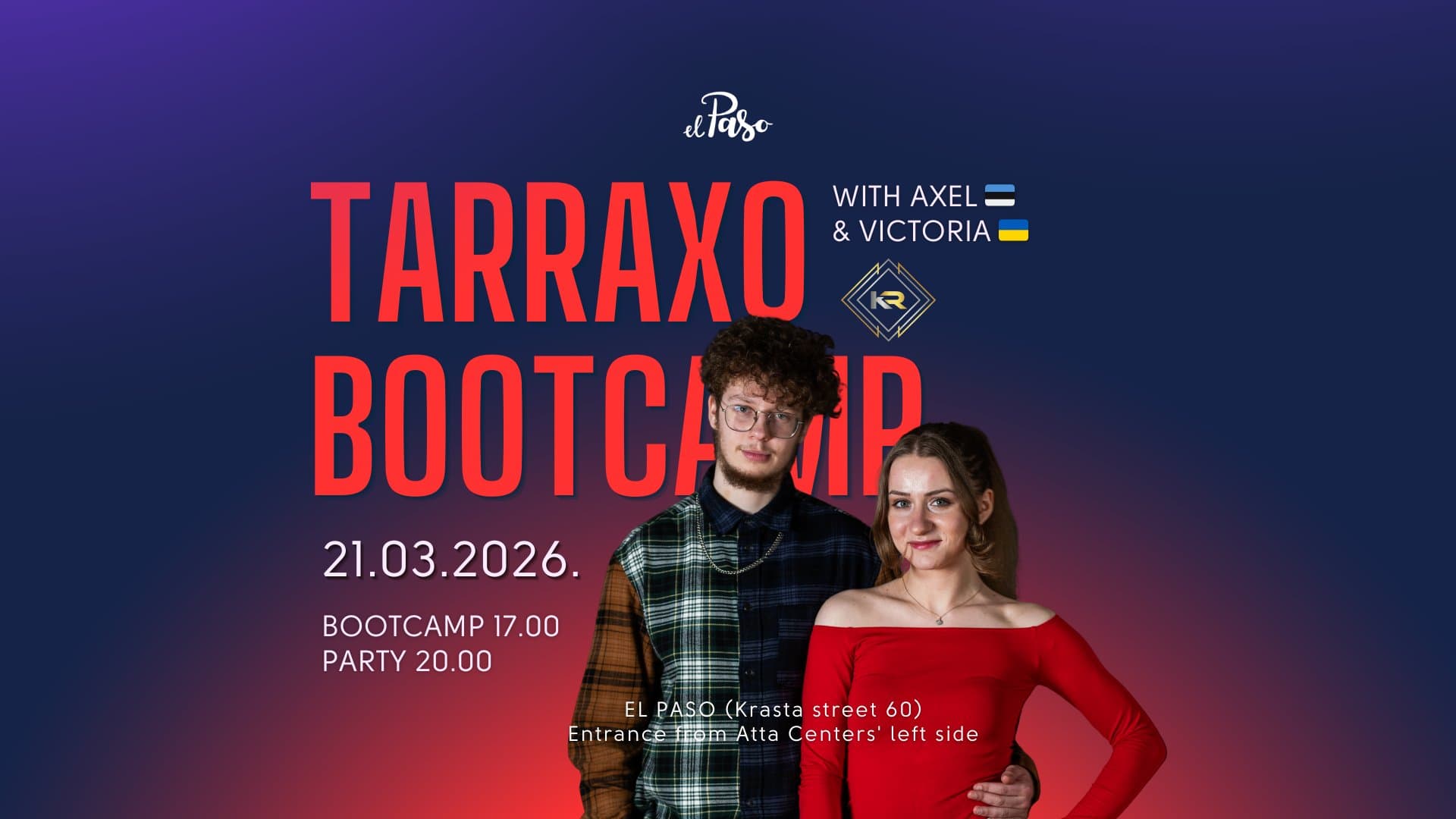 Tarraxo Bootcamp with Axel & Victoria