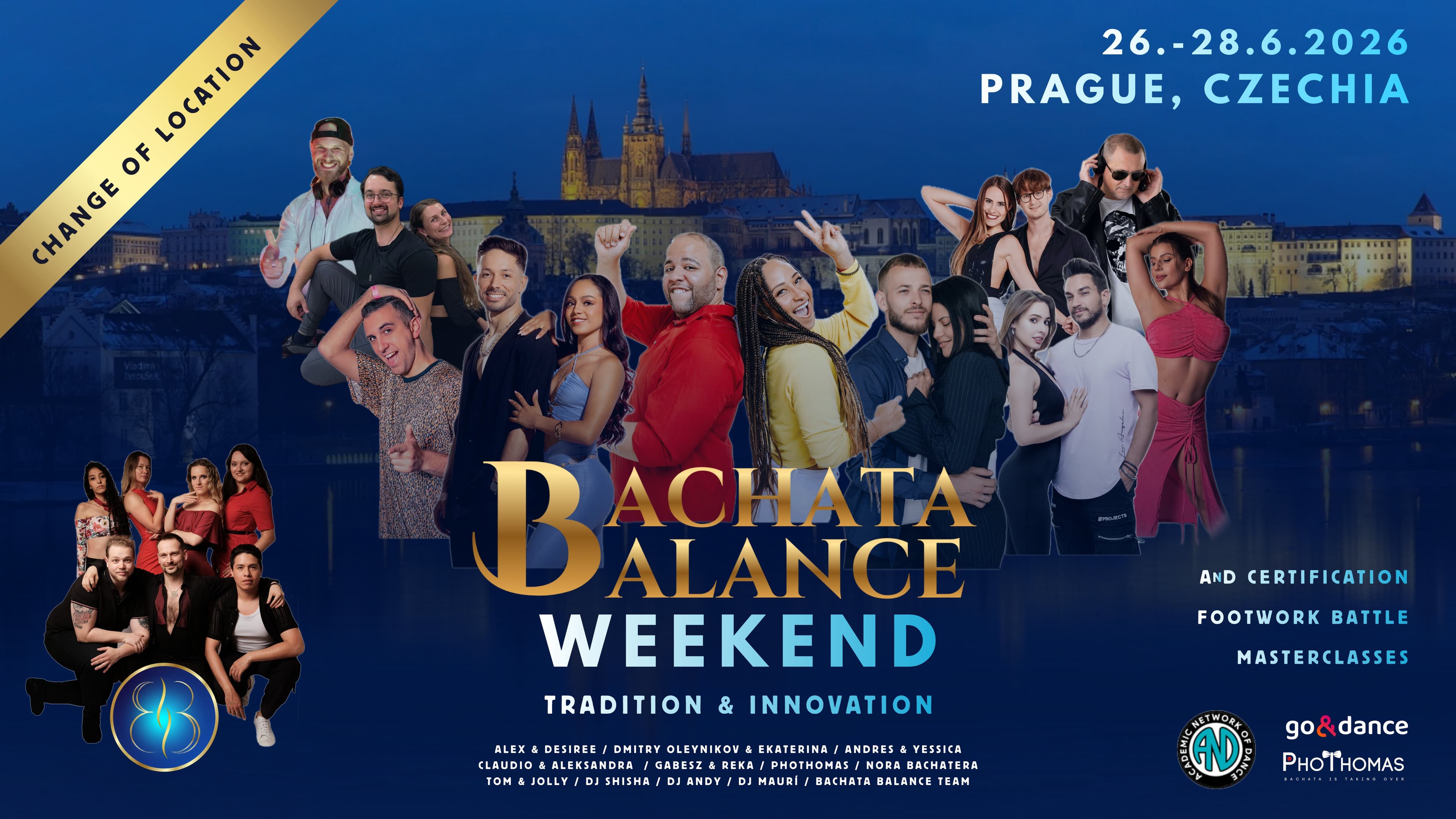 Bachata Balance Weekend: Tradition & Innovation (Prague)