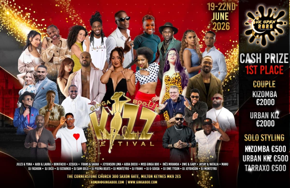 Ginga Boo UK Kizomba Festival 2026