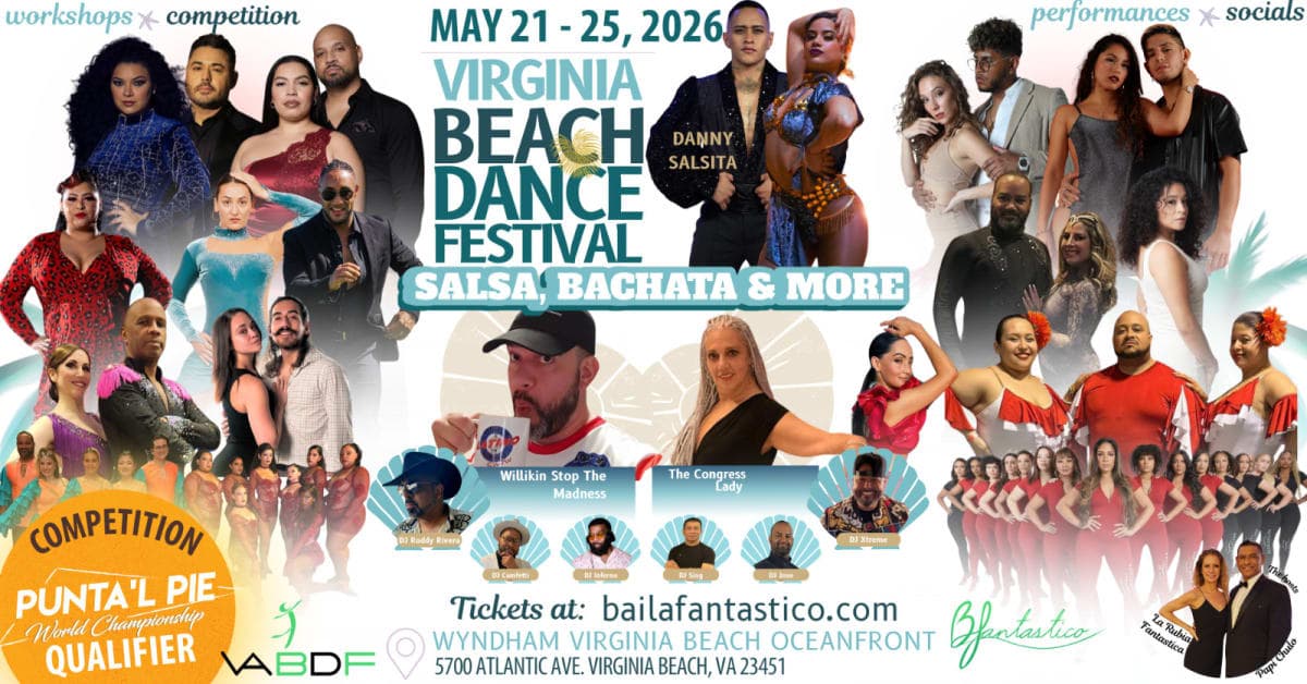 Virginia Beach Dance Festival Oceanfront By Baila Fantastico