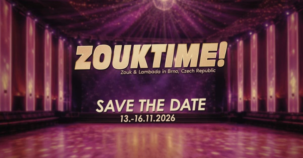 ZOUKTIME! 2026 – BRNO zouk & lambada festival